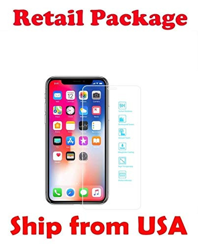 iPhone Xs MAX Screen Protector Glass, eTECH Collection Tempered Glass Screen Protector for Apple iPhone Xs MAX 6.5" inch 2018 Face ID, 99% Touch Accurate, Bubble Free, Case Friendly, HD Clear