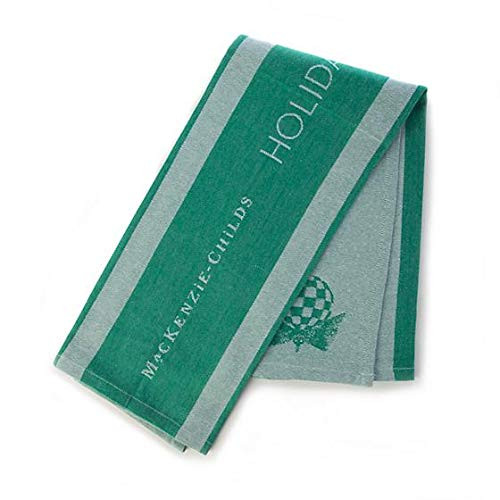 MacKenzie-Childs Courtly Check Butlers Pantry Towel - Green