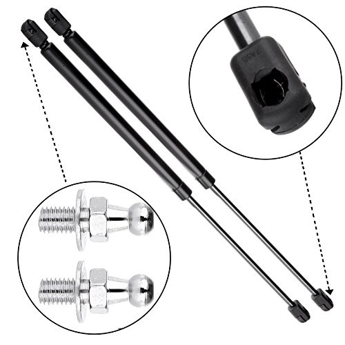 cciyu Qty-2- SG314036 Lift Supports Struts Gas Springs Shocks Replacement fit for 2002-08 Dodge Ram 1500 2500 3500 4500 5500 Front Hood