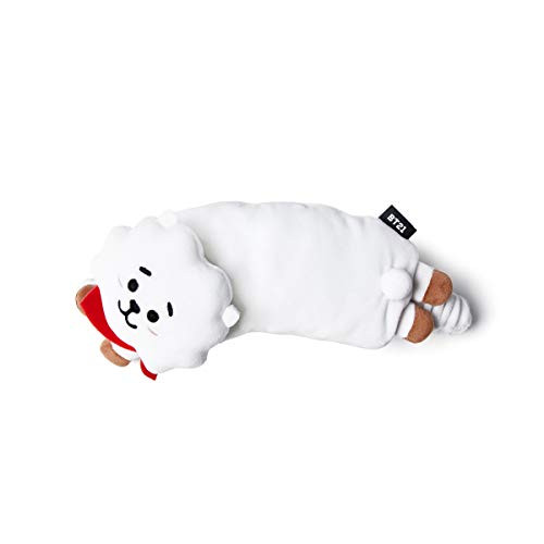 BT21 Official Merchandise by Line Friends - RJ Character Plush Sleep Eye Mask