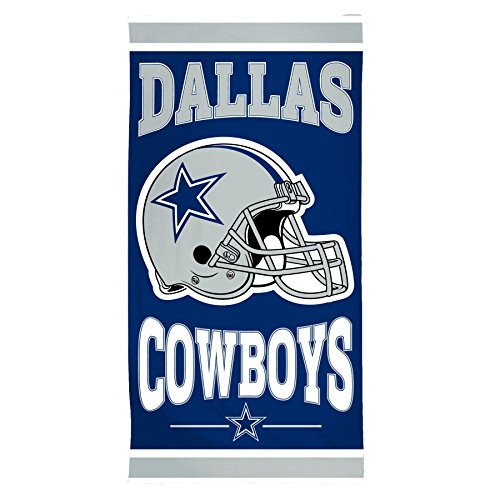 WinCraft NFL Dallas Cowboys Fiber Beach Towel 30 inch x 60 inch