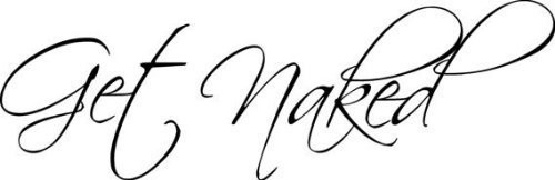 Picniva Get Naked Wall Decal Vinyl Bathroom Wall Art Stickers Black17 X 58 Picniva Get Naked Wall Decal Vinyl Bathroom Wall Art Stickers Black17 X 58
