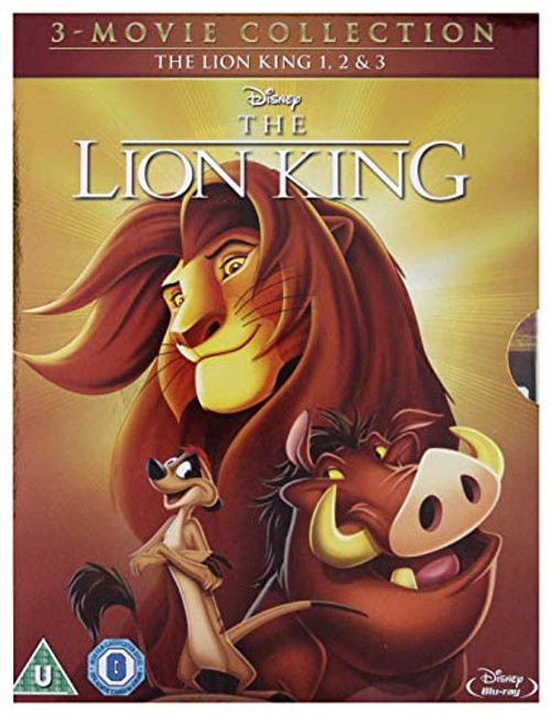 The Lion King 1-3 -Blu-ray- -1994- -Region Free- The Lion King 1-3 -Blu-ray- -1994- -Region Free-