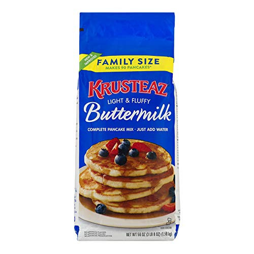 Krusteaz Pancake Mix, Buttermilk, 56 Oz Krusteaz Pancake Mix, Buttermilk, 56 Oz
