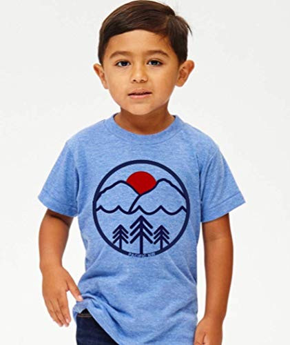 Pacific northwest toddler t-shirt. PAC NW kids shirt. Unisex toddler shirt.