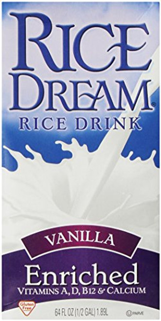 RICE DREAM Enriched Vanilla Rice Drink, 64 fl. oz. RICE DREAM Enriched Vanilla Rice Drink, 64 fl. oz.
