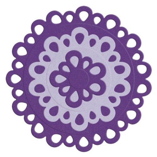 QUICKUTZ Lifestyle Crafts Nesting Circle Doilies Die Set