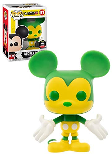 Funko Pop Disney Mickey Mouse -Exclusive- Green  and  Yellow