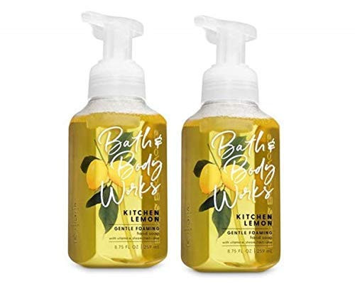 Bath  and  Body Works Gentle Foaming Hand Soap in Kitchen Lemon -2 Pack-