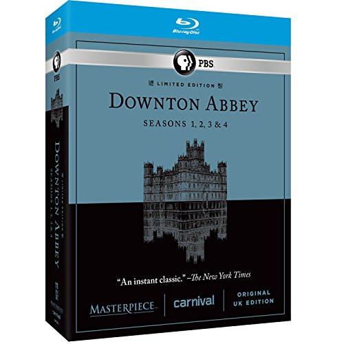 Masterpiece Downton Abbey Seasons 1 2 3  and  4 -Blu-ray-