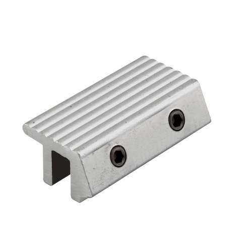 Defender Security U 9815 Sliding Door Lock, Tamper Resistant, Aluminum Finish, Pack of 1