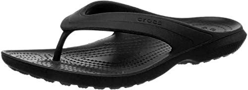 crocs Unisex Classic Flip-Flop Black 8 M -D- US Men / 10 M -B- US Women