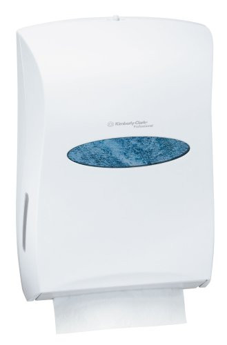 Kimberly-Clark Professional Windows 09904 Pearl White ScottFold Folded Towel Dispenser