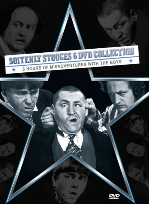 Three Stooges Soitenly Stooges 6 DVD Collection Three Stooges Soitenly Stooges 6 DVD Collection