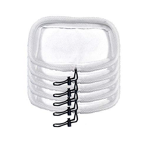 DAZISEN Microfibre Steam Mop Cloth Pads Washable Cleaning Pads for Steam Mop 720020 720021 720502