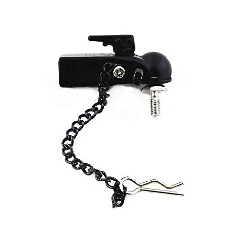 DIY Trailer Metal Hook Drop Hitchs Receiver for Scx10 90046 Traxxas Trx4 1/10 Rc Crawler Car Rc Car Tow Hook  Plus Link Assembly
