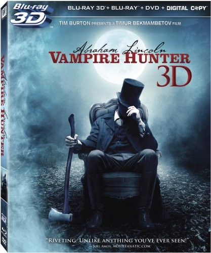 Abraham Lincoln Vampire Hunter -Blu-ray 3D / Blu-ray / DVD / Digital Copy-