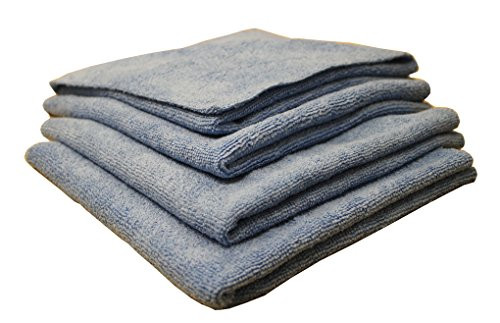 Speedokote Professional Edgeless Micro Fiber Cloth Towels 4 Count 16 inch x 16 inch SDP-MF4