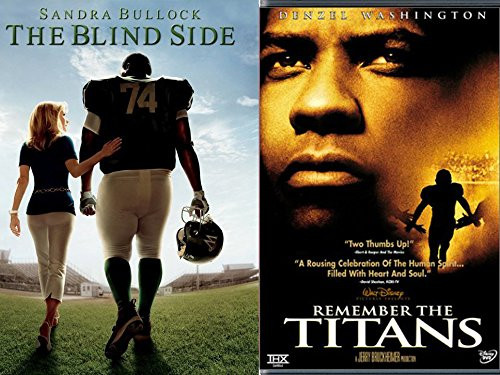 True Story The Blind Side DVD Football Movie  Plus Disney Remember the Titans Double Feature Sports Set