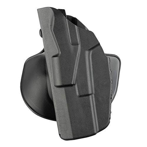 Safariland 7378 7TS ALS Concealment Holster Flex-Paddle  and  Belt Loop Combo Glock 17 22 31 SafariSeven Plain Black Left Hand