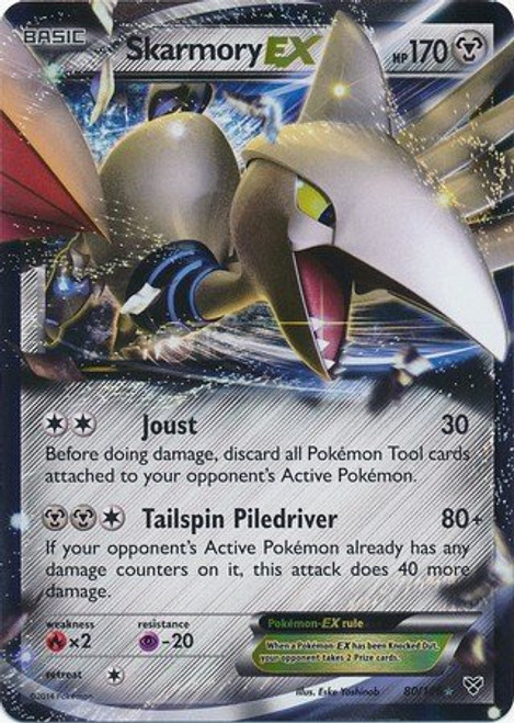 Pokemon - Skarmory-EX (80/146) - XY - Holo Pokemon - Skarmory-EX (80/146) - XY - Holo
