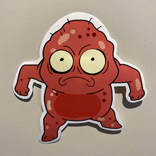 Solar Opposites Sticker - Solar Opposites Red Goobler Sticker - Solar Opposites - Solar Opposites Decal - Red Goobler - Rick and Morty