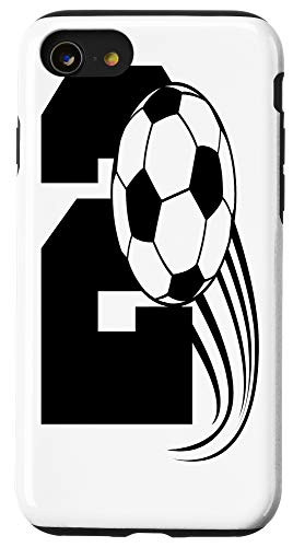 iPhone SE (2020) / 7 / 8 Soccer Number 2 Case