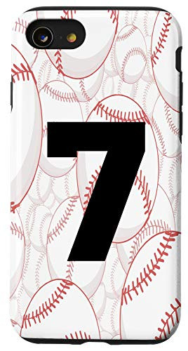 iPhone SE (2020) / 7 / 8 Baseball Case Number 7 Seven Case