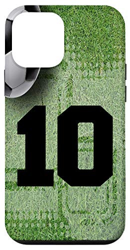 iPhone 12 mini Soccer Case Black Number 10 Ten Case