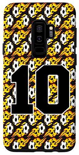 Galaxy S9Plus Soccer Number 10 Ten Ball Case