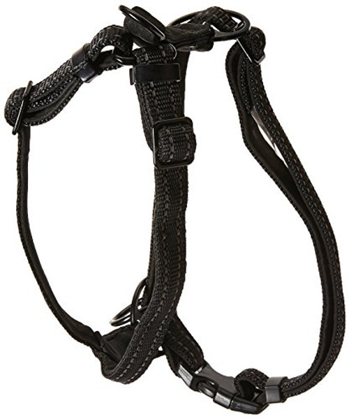 SPORN Ultimate Control Dog Harness, Black, Small