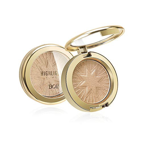1 PC BOB Star Relief Exquisite Makeup Highlighter Powder, Decoration Glow Shimmer Pearl Pressed Pigmented Highlighter Powder Long Lasting Silky Highlighter Powder (03 )