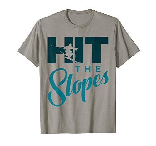 Hit the Slopes - Skiing T-shirt