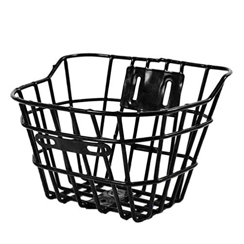 BESPORTBLE Bike Basket Wire Basket Front Handlebar Bicycle Baskets Mountain Bike Frame Basket Bike Cargo Rack for Kids Bike