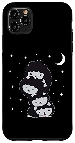 iPhone 11 Pro Max Black Sheep Funny Lambs E-Girl EMO Nu Pastel Goth Aesthetic Case