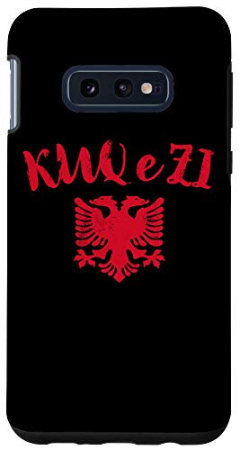 Galaxy S10e Albania Kosovo Pride Shqiptar KUQ e ZI Eagle Case