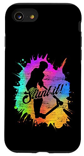 iPhone SE (2020) / 7 / 8 Scooter Stunt It Kick E-Scooter Stunt Gift Case