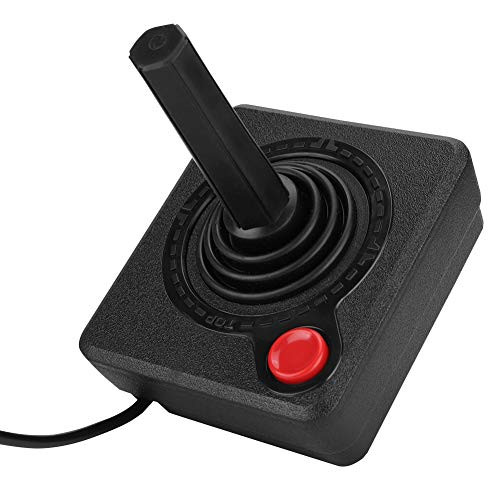 Joystick Controller, Retro Classic Analog Joystick, 9pin Wired Fighting Joystick Game Controller, 3D Game Control for Atari 2600/7800