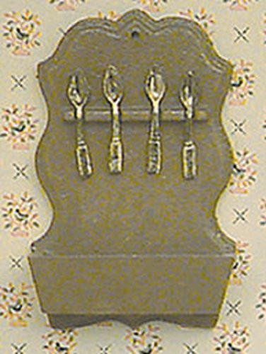 Dollhouse Miniature Chrysnbon Spoon Rack