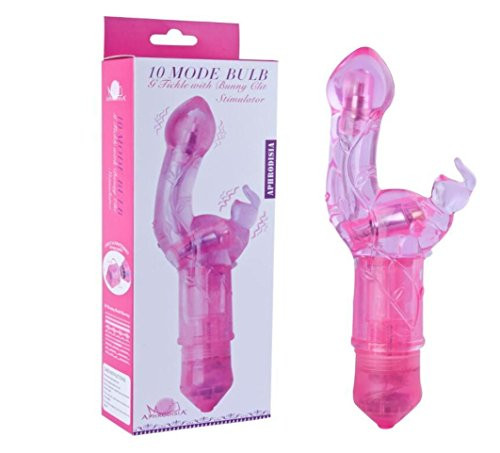 G tickle G-spot vibrator with Bunny Clit Stimulator (pink)