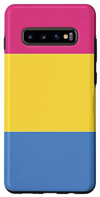 Galaxy S10Plus Pansexual Flag Pan Pride LGBTQ Gift Case