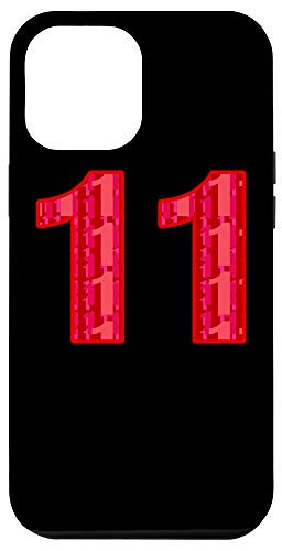 iPhone 12 Pro Max Pink Number  11 , Girls 11th BDay Party 11 Years Old Case