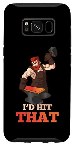 Galaxy S8 Blacksmith Fire forged i´d hit that Knife forge Case