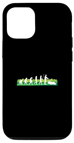 iPhone 12/12 Pro Evolution lawn mower gardener garden mowing cool Case