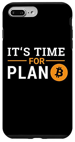 iPhone 7 Plus/8 Plus It's time for Plan B Bitcoin Case