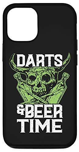 iPhone 12/12 Pro Darts And Beer Time Lover Dartboard Cool Funny Player Gift Case