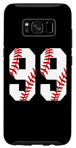Galaxy S8  99 Baseball Favorite Player Mom Fan Jersey Number 99 Case