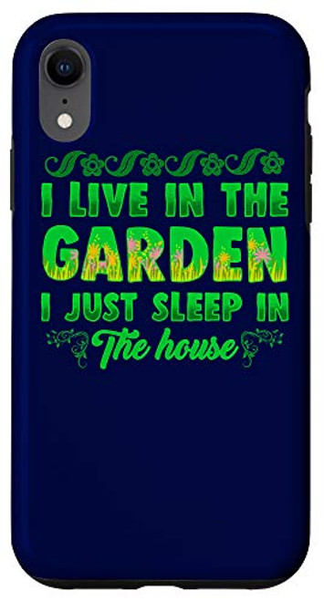 iPhone XR Garden Lover Colorful Green Plant Quote Gardening Flower Case