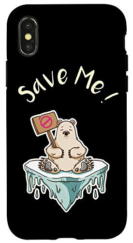 iPhone X/XS There Is No Planet B Save The Polar Bears Case