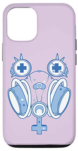iPhone 12/12 Pro Grunge Edgy Punk - Pastel Goth Vaporwave Anime - E-Girl Case